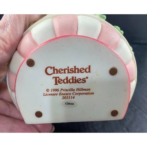 Cherished Teddies Romeo & Juliet Balcony Only  Priscilla Hillman 1996 Enesco - Picture 5 of 5